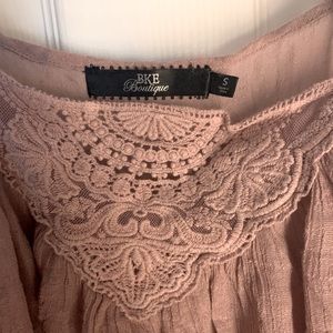 Flowy off the shoulder tank top
